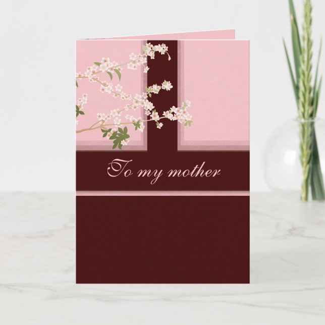 Cherry Blossoms Card (Front)