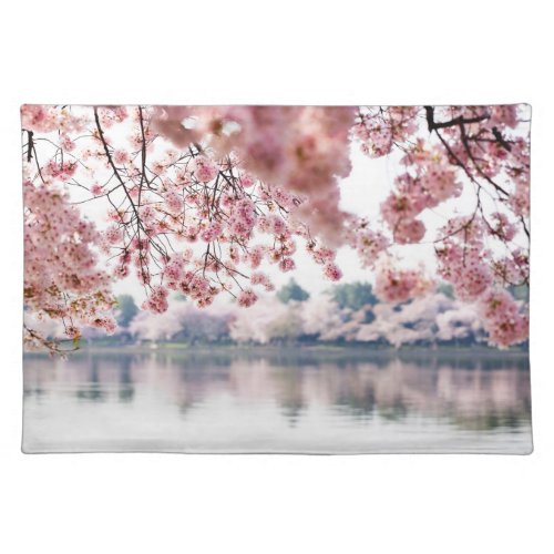 Cherry Blossoms Cloth Placemat