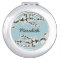 Cherry Blossoms Compact Mirror Bridal Party Gift