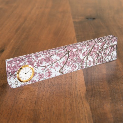 Cherry Blossoms Custom Desk Destiny DestinyS Nameplate