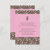 Cherry Blossoms Enclosure Card (Front/Back)
