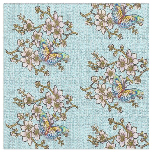 Cherry Blossoms Fabric