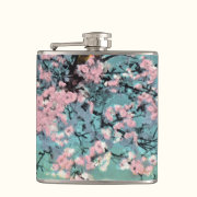 Cherry Blossoms Flask