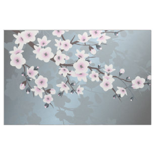 Blush pink Sakura CHerry Blossom Japanese Wrapping Paper, Zazzle