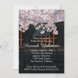 Cherry Blossoms Flowers Bridal Shower Invitation at Zazzle