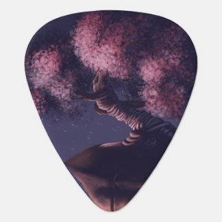 Cherry Blossoms Guitar Pick