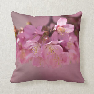 Cherry Blossoms Hot Spring 2012 Throw Pillow