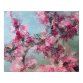 Cherry blossoms in spring [Version 3] Flowers Faux Canvas Print