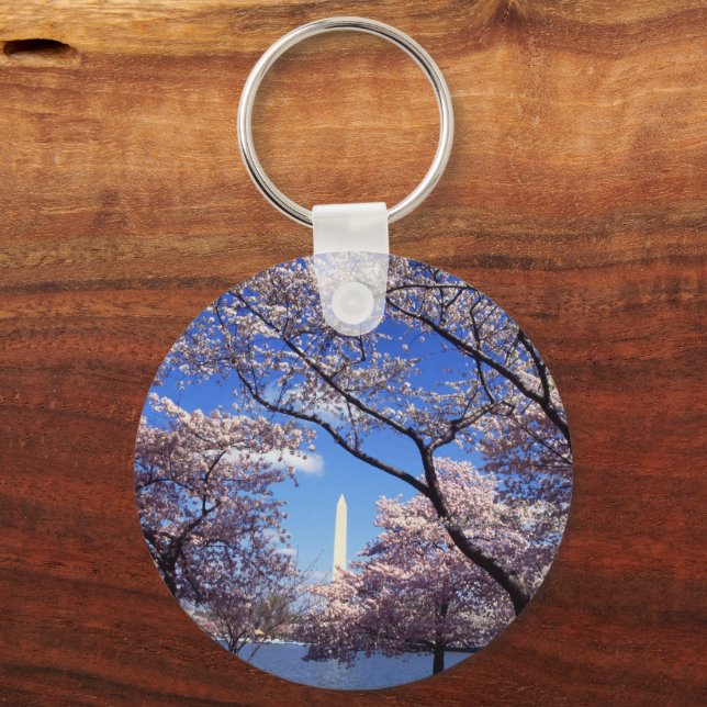 DC Cherry Blossom I Love Key Chain