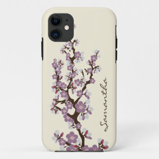 Cherry Blossoms iPhone 5 Case-Mate Case (purple)