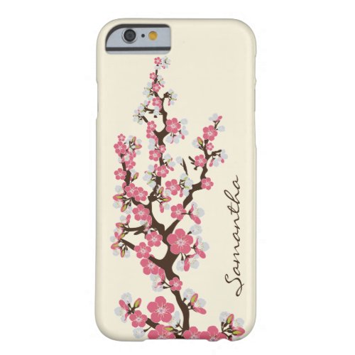 Cherry Blossoms iPhone 6 Case pink