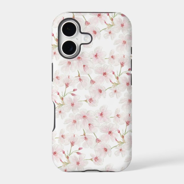 Cherry Blossoms Iphone Case (Back)