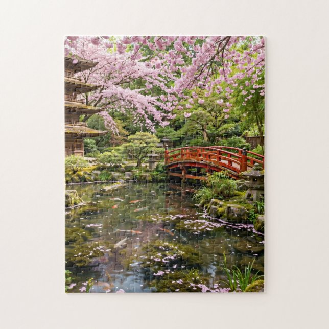 Cherry Blossoms Jigsaw Puzzle (Vertical)