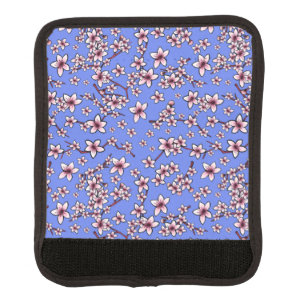Cherry Blossoms Luggage Tag Handle Wrap