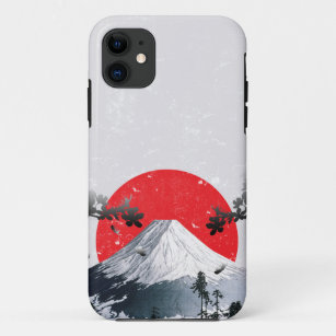 Cherry Blossoms Mount Fuji Japan iPhone 11 Case