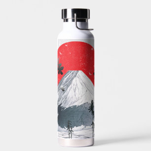 Cherry Blossoms Mount Fuji Japan Water Bottle