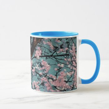 Cherry Blossoms Mug by vintageamerican at Zazzle