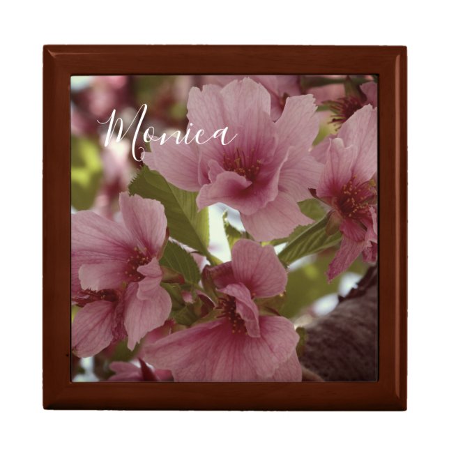 Cherry Blossoms Name. persona Gift Box, Golden Oak Box (Front)