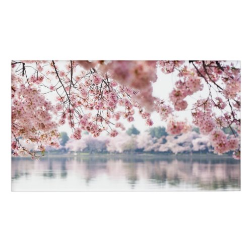 Cherry Blossoms Name Tag
