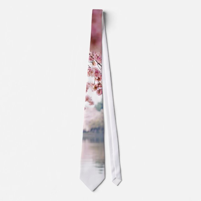 Cherry Blossoms Neck Tie (Front)