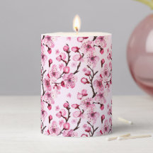 Cherry Blossoms on Branches