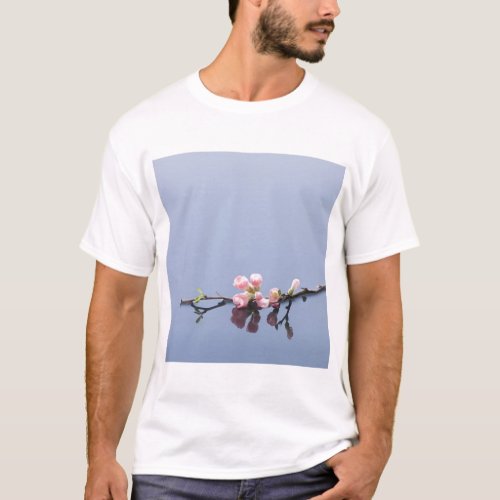 Cherry blossoms on water T_Shirt