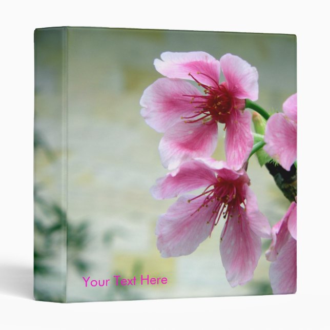 Cherry Blossoms/Oriental-Touch Binder (Front/Spine)