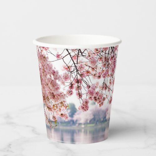 Cherry Blossoms Paper Cups