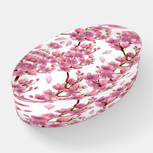 Cherry Blossoms Paperweight (Angled)
