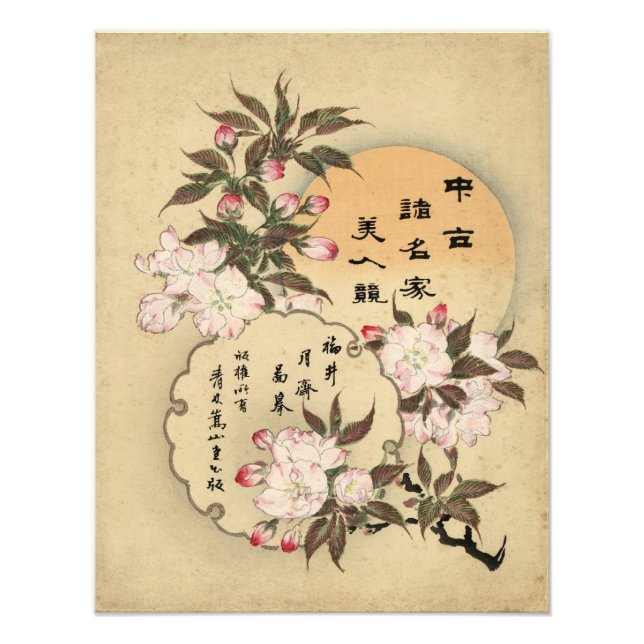Cherry blossoms photo print (Front)