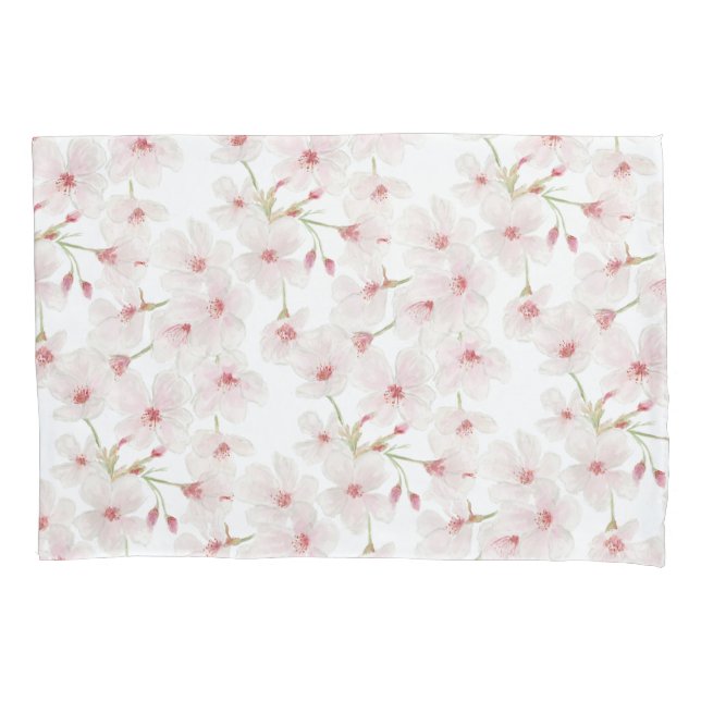 Cherry Blossoms Pillow Case (Front)