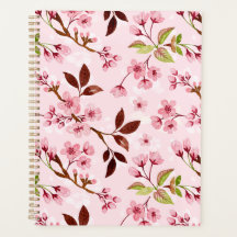 Cherry Blossoms Pink Background
