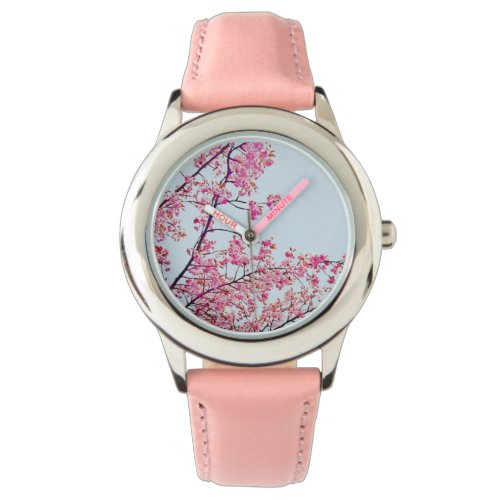 Cherry Blossoms Pink Watch