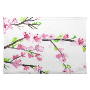 Cherry blossoms placemat