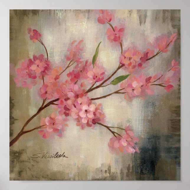 Cherry Blossoms Poster (Front)