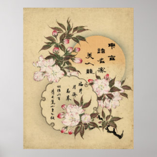 Cherry blossoms poster