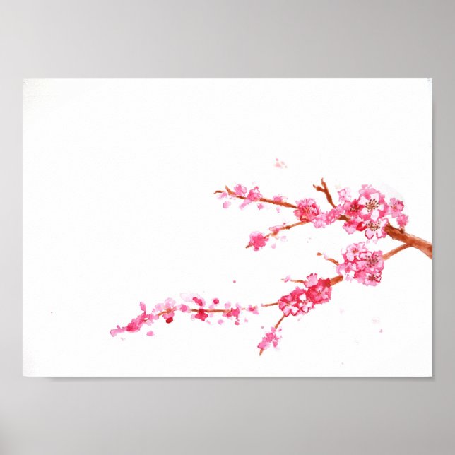 Cherry Blossoms Poster (Front)