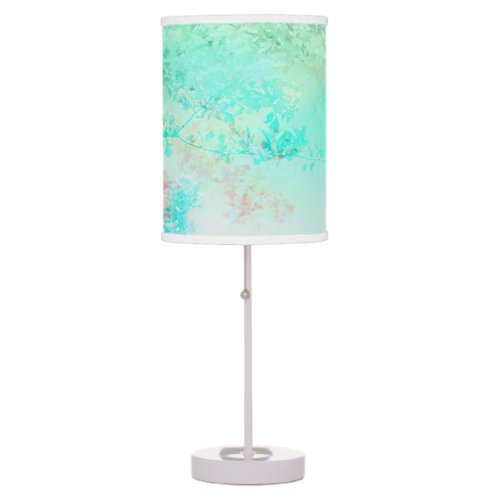 Cherry Blossoms  Pouf Table Lamp