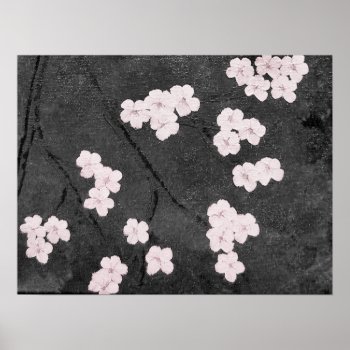 Cherry Blossoms Print by sfcount at Zazzle