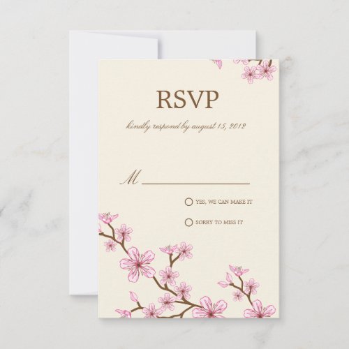 CHERRY BLOSSOMS | RSVP