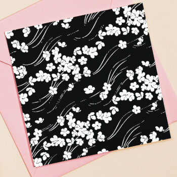 Cherry Blossoms Rubber Stamp by Cardgallery at Zazzle