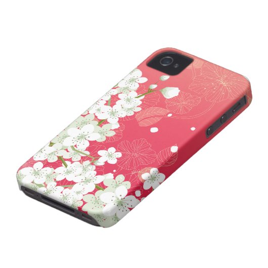 Cherry Blossoms Sakura Case-Mate iPhone Case (Bottom)