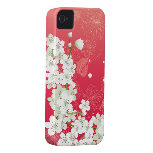 Cherry Blossoms Sakura Case-Mate iPhone Case (Back/Right)