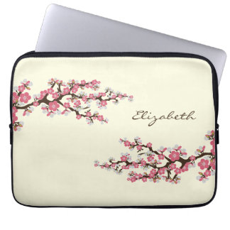 Cherry Blossoms Sakura Laptop Sleeve (pink)