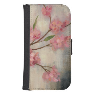 Cherry Blossoms Wallet Phone Case For Samsung Galaxy S4