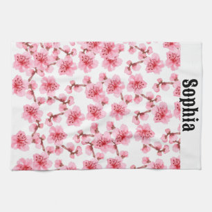 cherry blossoms Serenity  Kitchen Towel