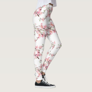 Cherry Blossoms Spring WEDDING Leggings Pants