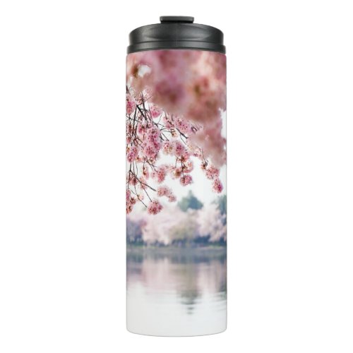 Cherry Blossoms Thermal Tumbler