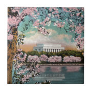 Cherry Blossoms Tile