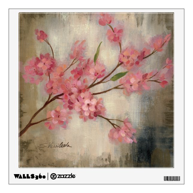 Cherry Blossoms Wall Sticker (Front)